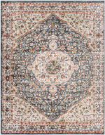 Lanesboro Traditional Dark Green Area Rug