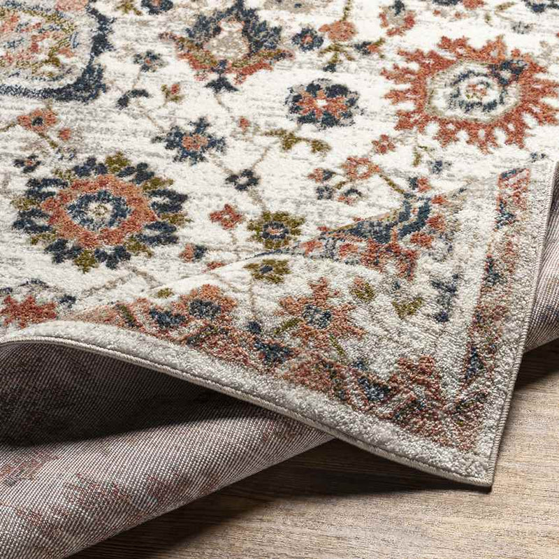 Larchwood Traditional Ivory Area Rug