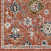 Larchwood Traditional Burnt Orange Area Rug
