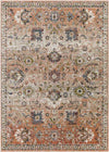 Larrabee Traditional Burnt Orange Area Rug
