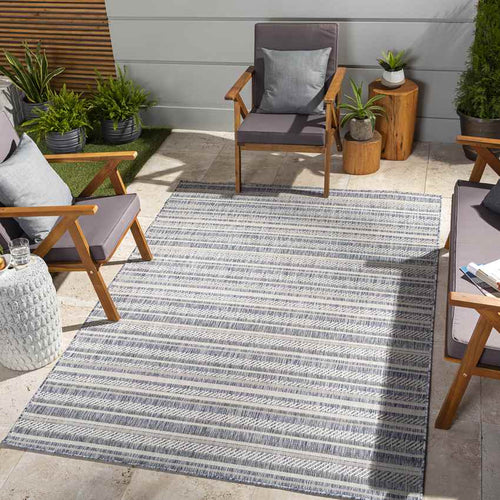 Pau Global Dark Blue Area Rug