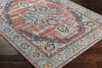 Kissonerga Traditional Coral Area Rug