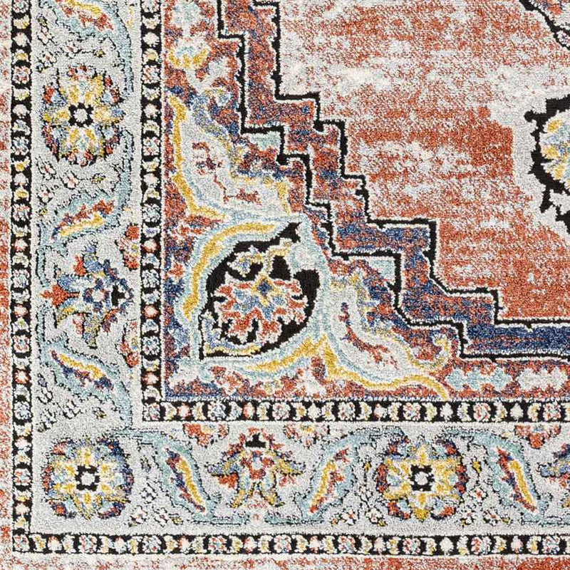 Kissonerga Traditional Coral Area Rug