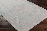 Limassol Traditional Light Green Area Rug