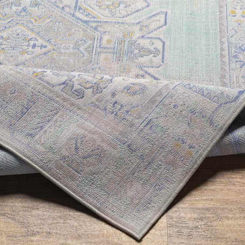 Limassol Traditional Light Green Area Rug