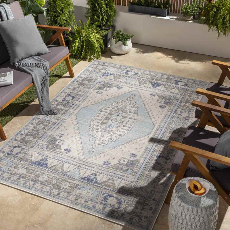 Chirokitia Traditional Cream Area Rug