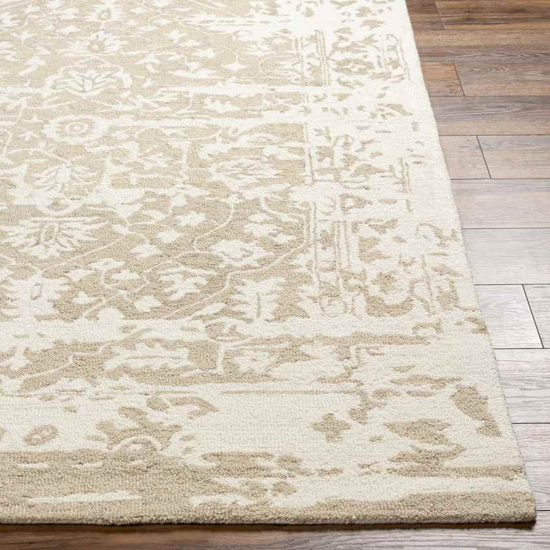 Kalyvakia Traditional Light Orange Area Rug