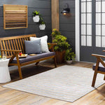 Skylloura Modern Tan Area Rug