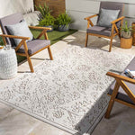 Melini Traditional Tan Area Rug