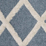 Trimithias Traditional Dark Teal Area Rug