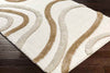 Morfou Modern Burnt Orange Area Rug
