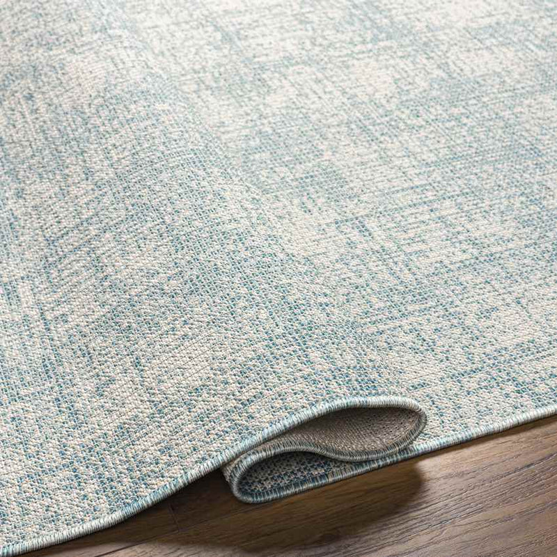 Eptakomi Modern Teal Area Rug