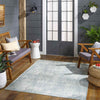 Eptakomi Modern Teal Area Rug