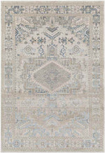 Pachna Traditional Beige Area Rug