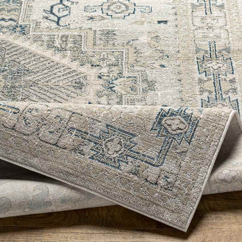 Pachna Traditional Beige Area Rug