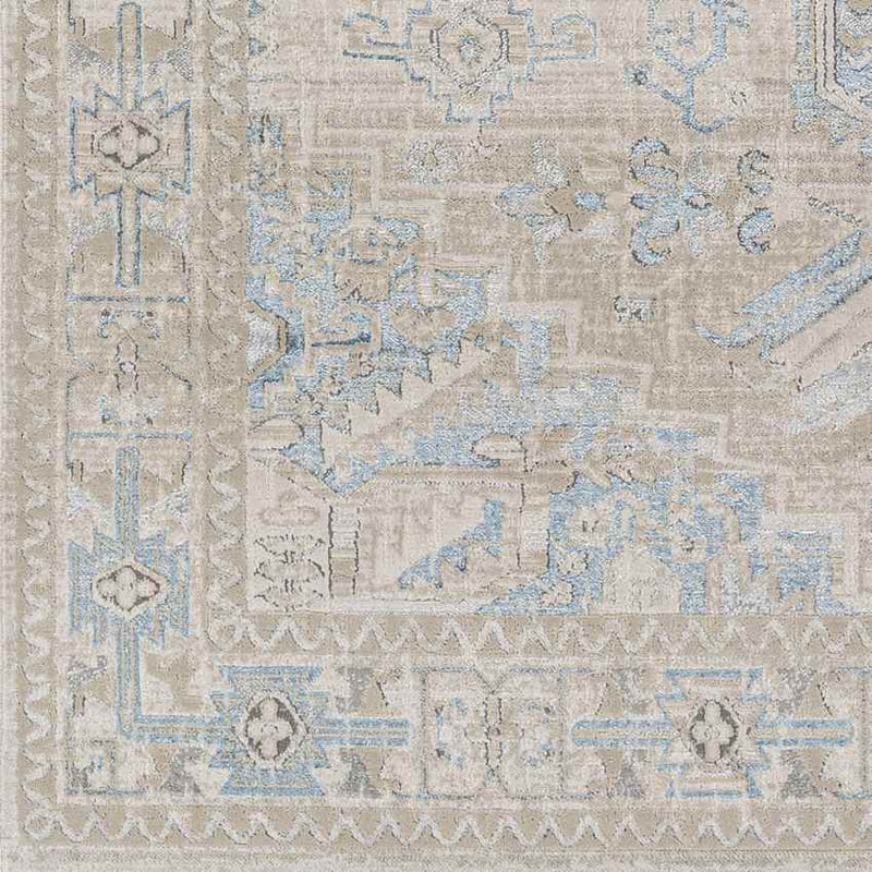 Pachna Traditional Beige Area Rug