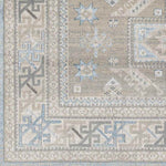 Trikomou Traditional Dark Teal Area Rug