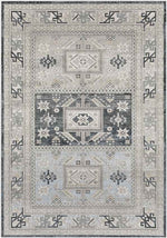 Trikomou Traditional Charcoal Area Rug