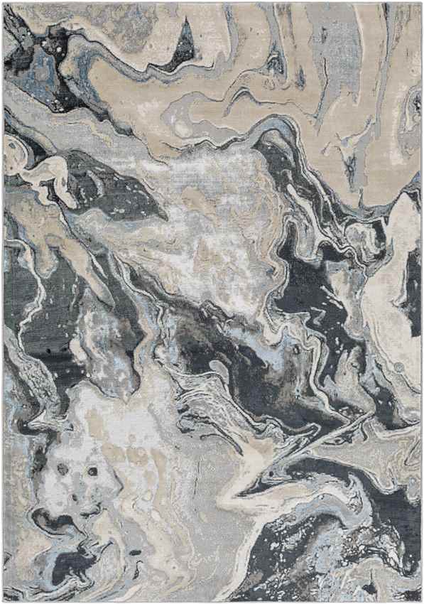 Pissouri Modern Light Beige Area Rug