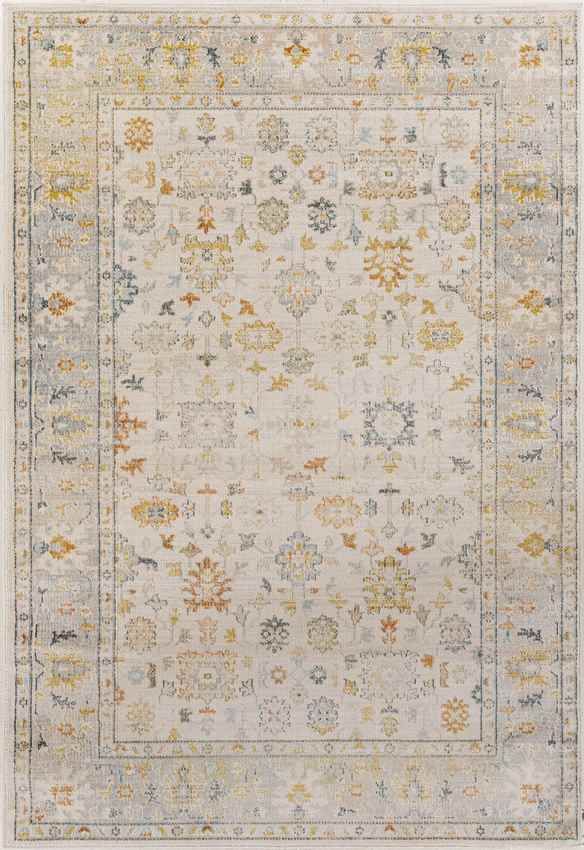 Dasaki Traditional Beige Area Rug