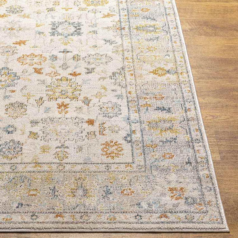 Dasaki Traditional Beige Area Rug
