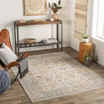 Dasaki Traditional Beige Area Rug