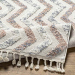 Morphou Global Cream Area Rug