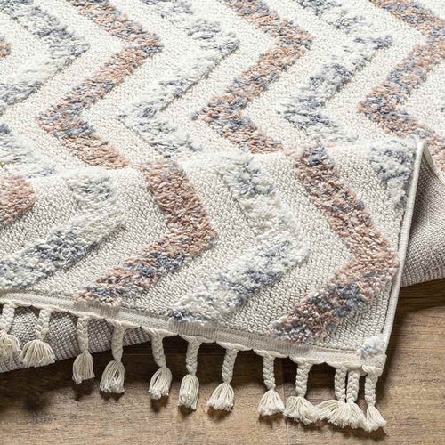 Morphou Global Cream Area Rug