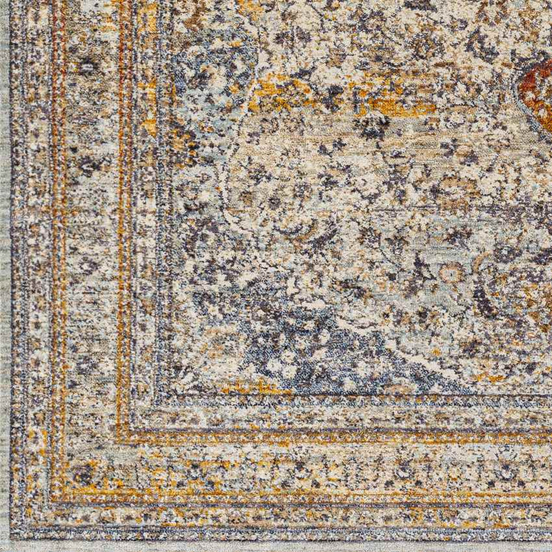 Imogene Traditional Mustard Area Rug