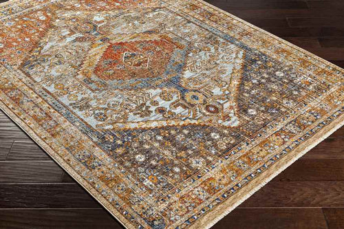 Inwood Traditional Garnet Area Rug