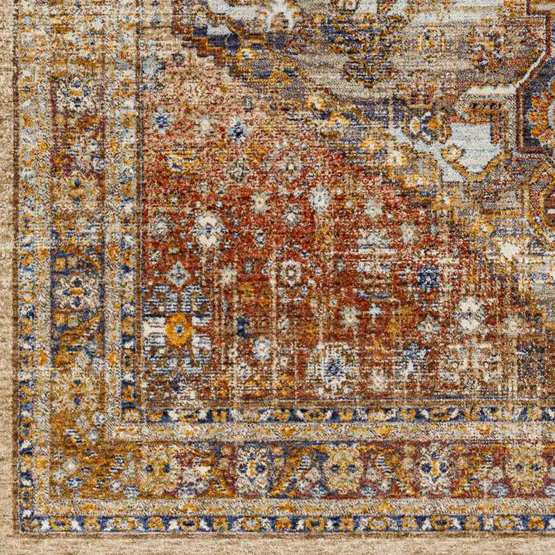 Inwood Traditional Garnet Area Rug