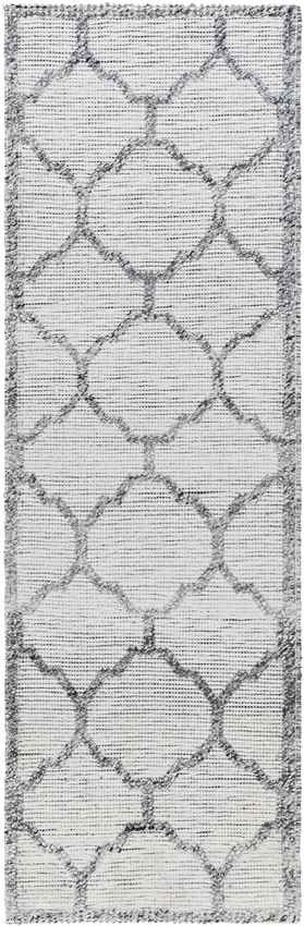 Vouni Traditional Cream/Slate Gray Area Rug