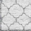 Vouni Traditional Cream/Slate Gray Area Rug