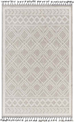 Rizokarpaso Global Light Gray Area Rug