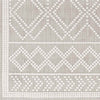 Rizokarpaso Global Light Gray Area Rug
