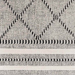 Kalopsida Global Medium Gray Area Rug