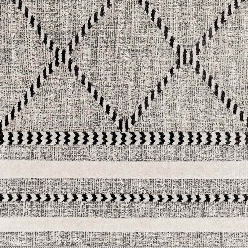 Kalopsida Global Medium Gray Area Rug