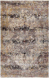 Gerolakkos Traditional Charcoal Area Rug
