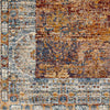 Apostolos Traditional Burgundy Area Rug