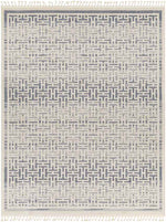 Asomatos Modern Navy Area Rug
