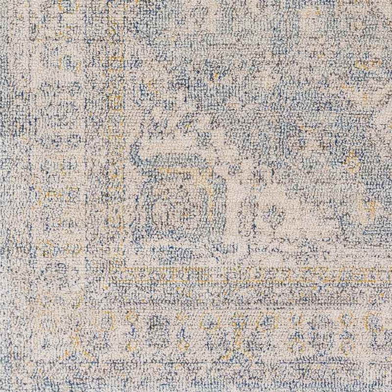 Millia Traditional Pale Blue Area Rug