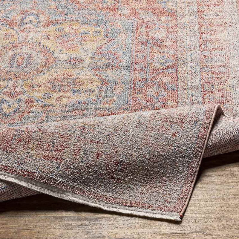 Millia Traditional Coral Area Rug