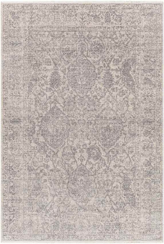 Thermia Traditional Gray Area Rug