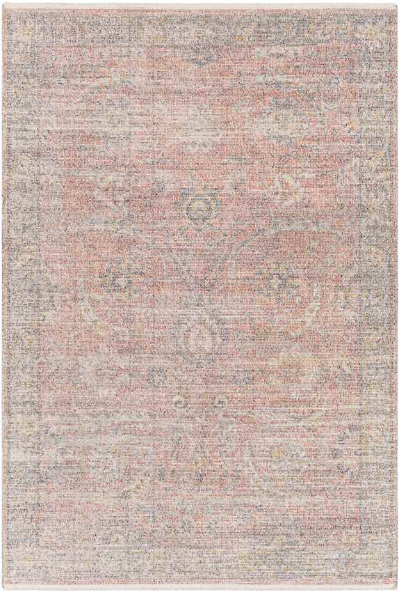 Orinis Traditional Coral Area Rug