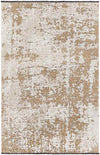 Mandres Modern Burnt Orange Area Rug