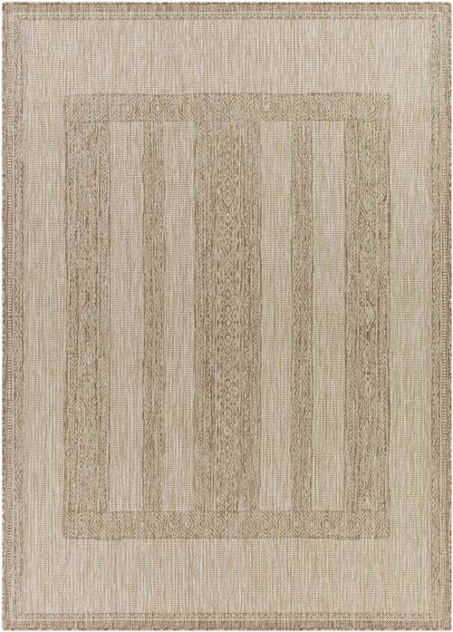 Iowa Falls Global Beige Area Rug