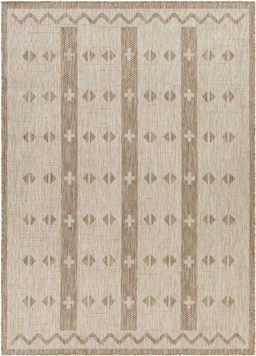 Jackson Junction Global Beige Area Rug