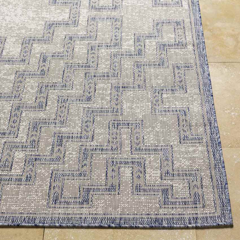 Jewell Junction Global Navy Area Rug