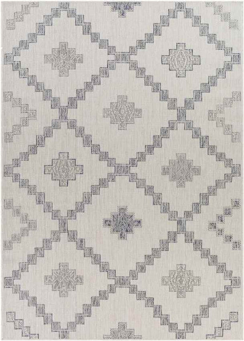 Kanawha Rustic Navy Area Rug