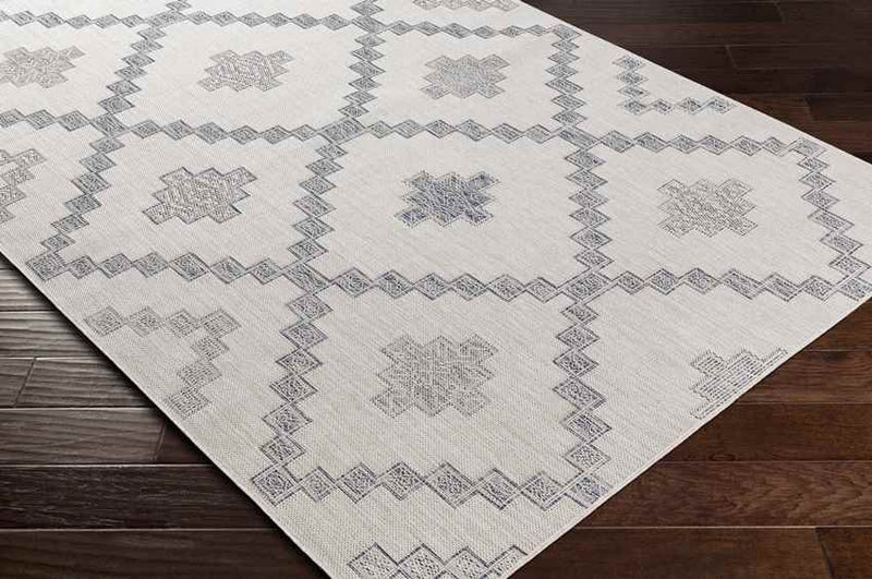 Kanawha Rustic Navy Area Rug
